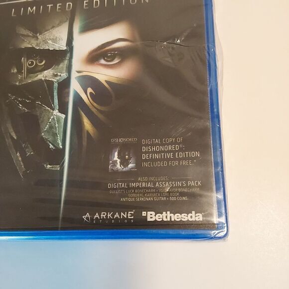 PS4 Dishonored Limited Edition New, still sealed - Picture 3 of 7